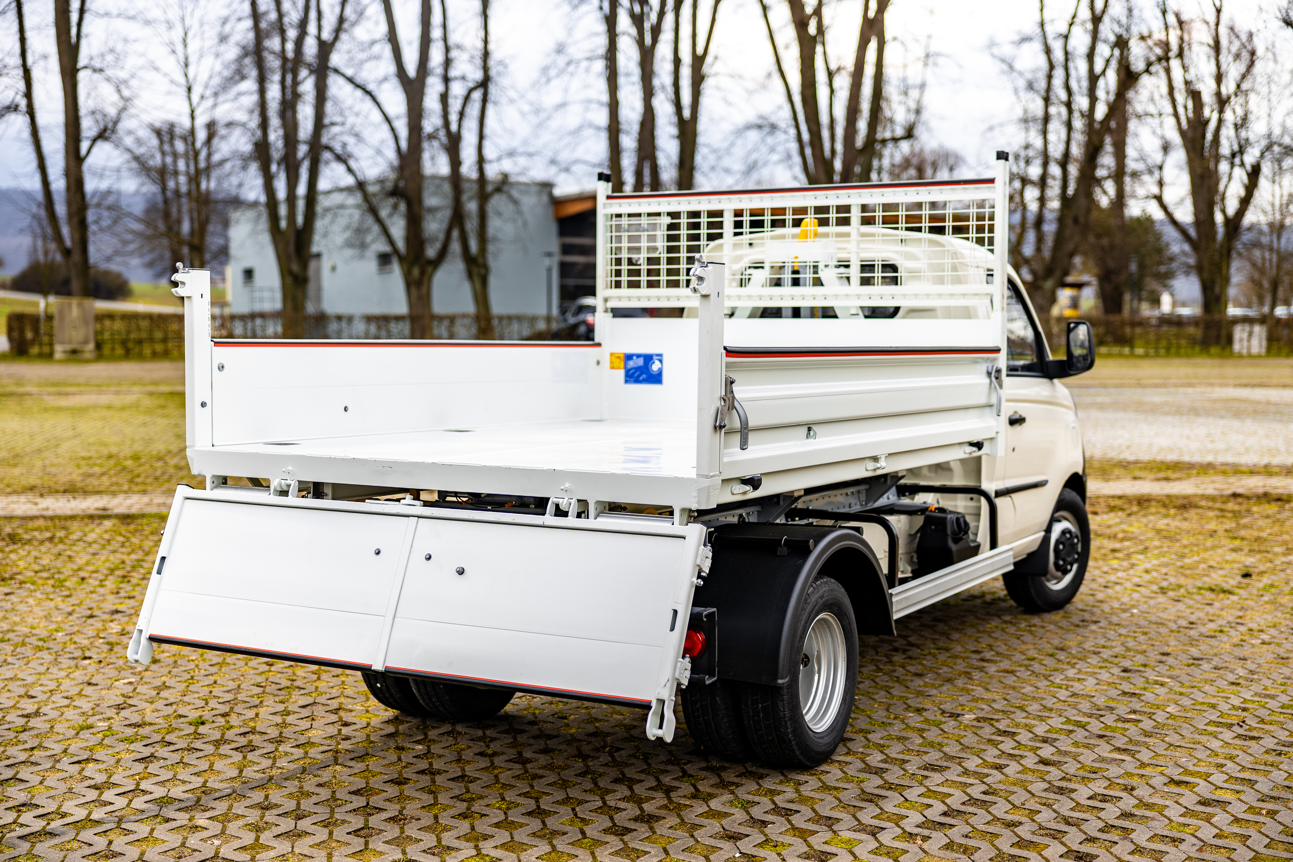 City Abrollen - City Abrollcontainer - City Abrollkipper - City Hakenlift Piaggio Porter NP6 HWNtec